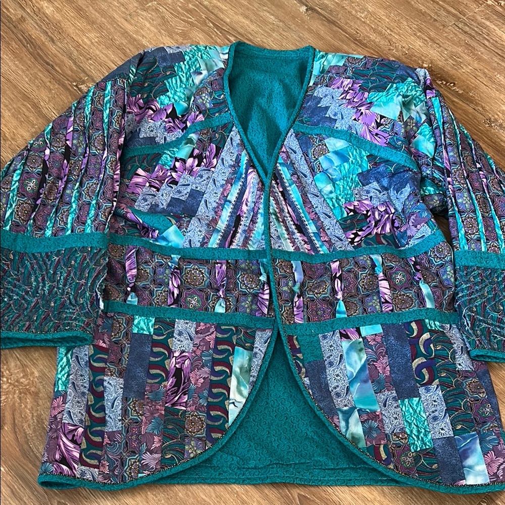Patchwork Multicolor Jacket - image 1